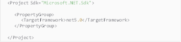 Description: Description: <Project Sdk="Microsoft.NET.Sdk">

<PropertyGroup>
<TargetFramework>net5.0</TargetFramework>
</PropertyGroup>

</Project>
